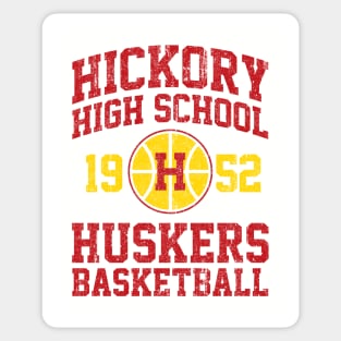 Hickory High School Huskers Basketball (Variant) Sticker
